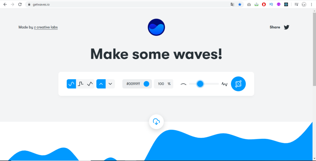 generador de waves svg